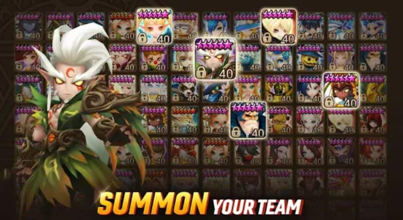 Summoners War MOD APK Screen
