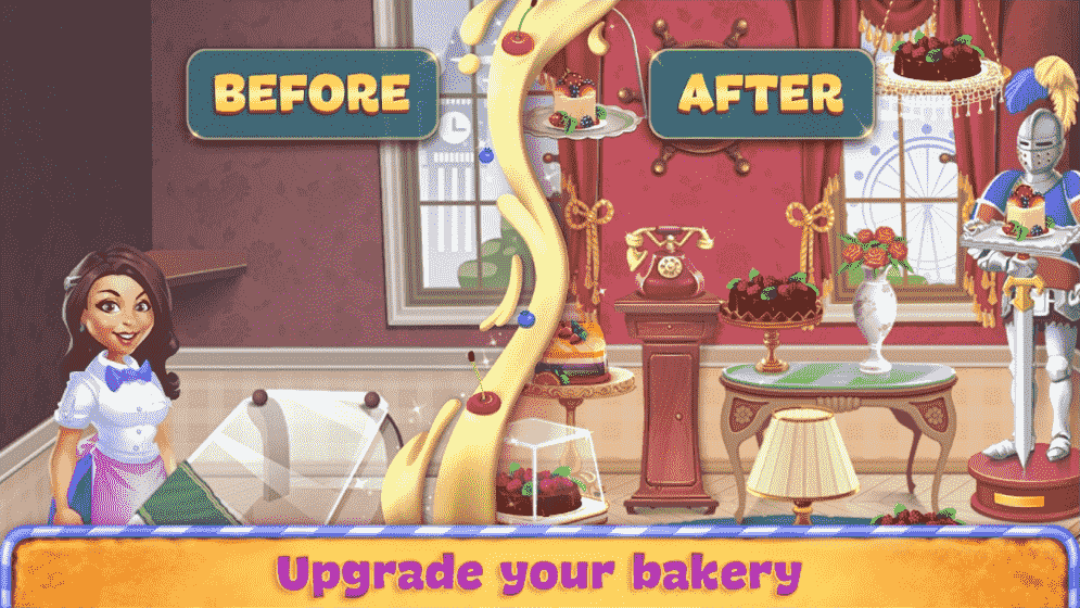 Bake a Cake Puzzles & Recipes Screenshot 1
