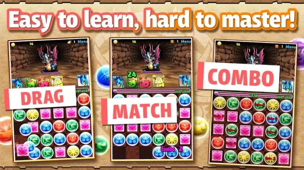 Puzzle and Dragons Mod Menu