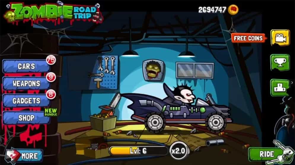 Zombie Road Trip Mod Apk