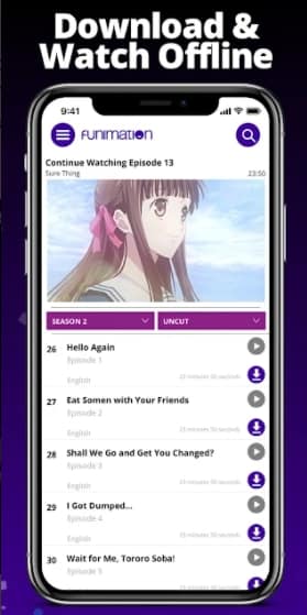 Funimation MOD APK Premium Unlocked Download
