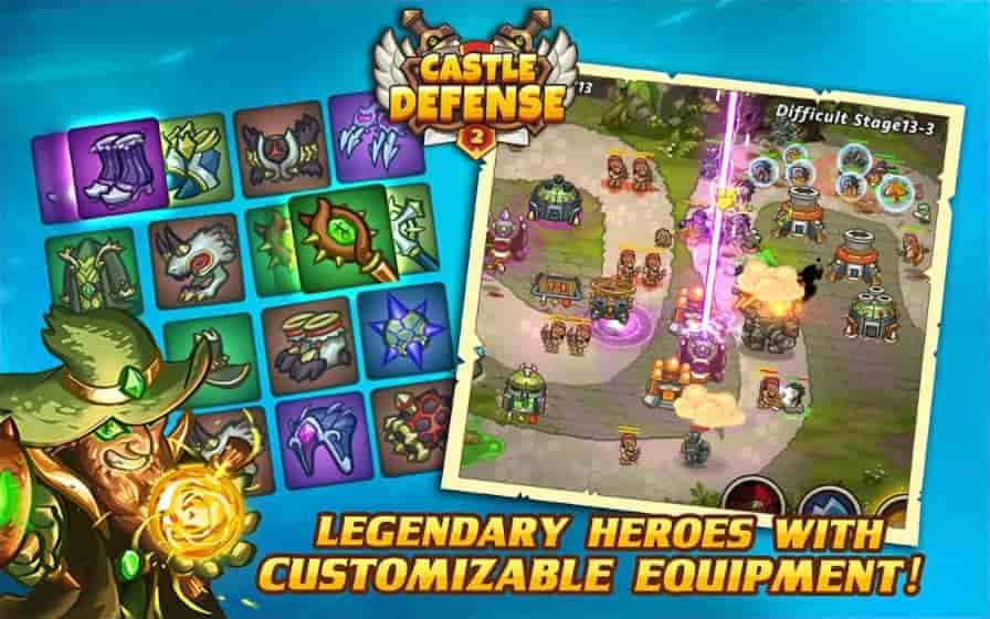 Castle Defense 2 MOD APK Free Purchase
