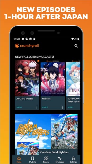 Crunchyroll MOD APK Premium No Ads