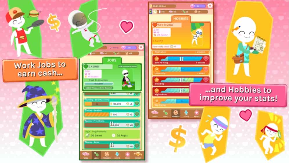 Crush Crush MOD APK Unlimited Diamonds