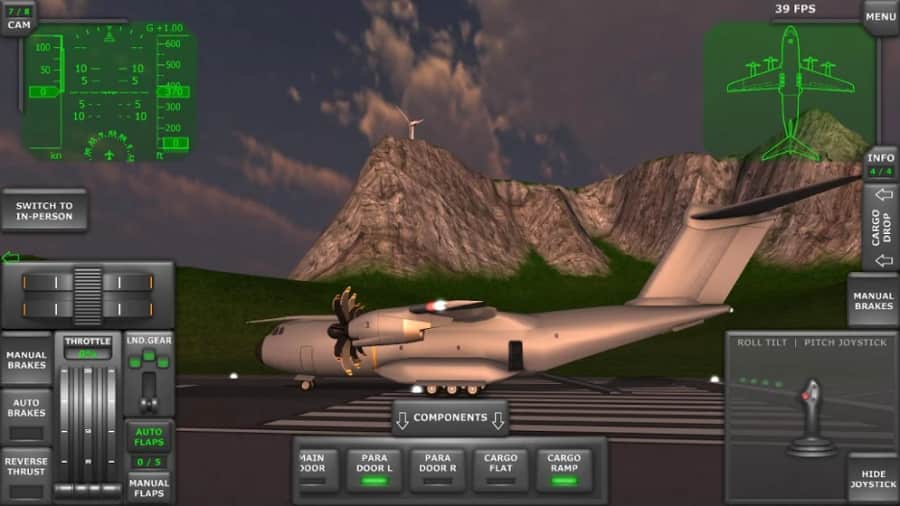 Download Turboprop Flight Simulator 3D MOD APK