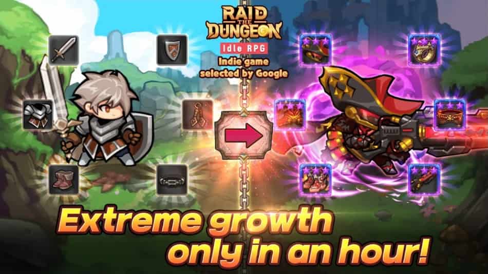 Raid The Dungeon MOD APK Platinmods