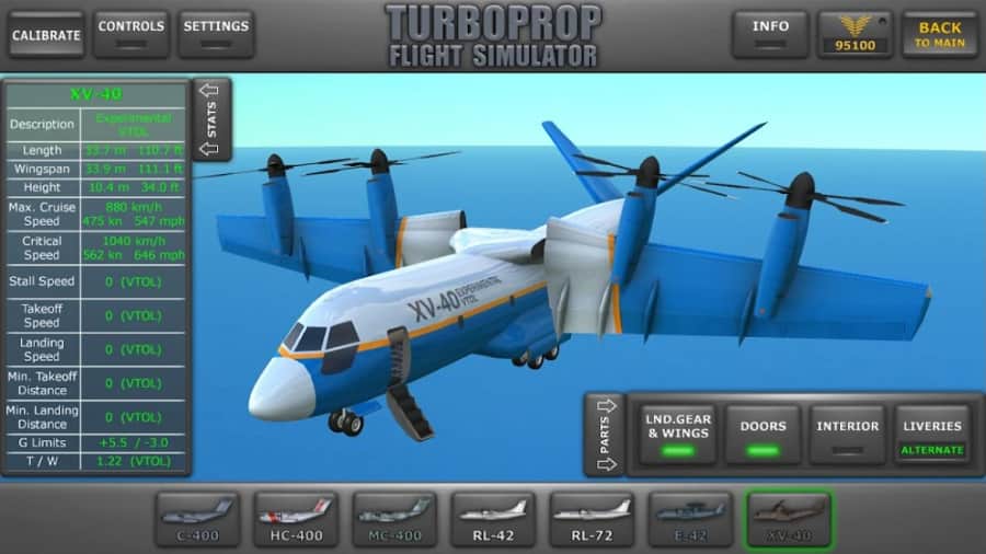 Turboprop Flight Simulator 3D MOD APK Unlimited Money