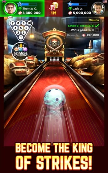 Bowling King Unlimited Chips MOD APK
