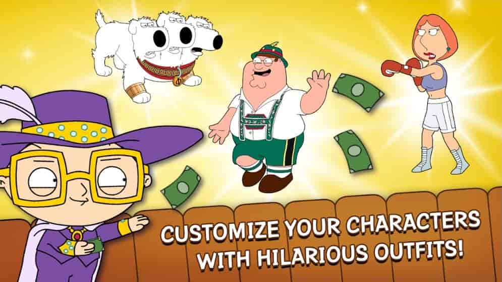 Family Guy The Quest for Stuff MOD APK Free Shopping