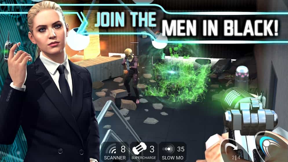 MIB Galaxy Defenders MOD APK Unlimited Money
