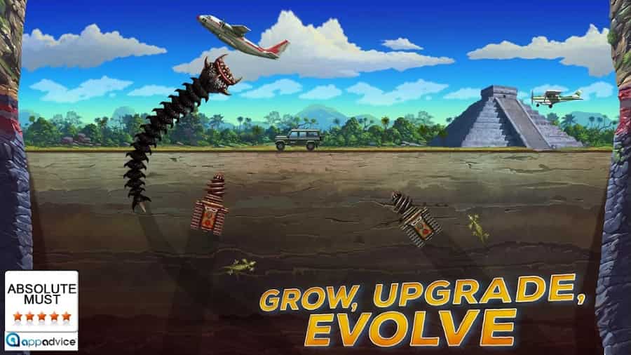 Death Worm MOD APK Unlimited Money And Gems

