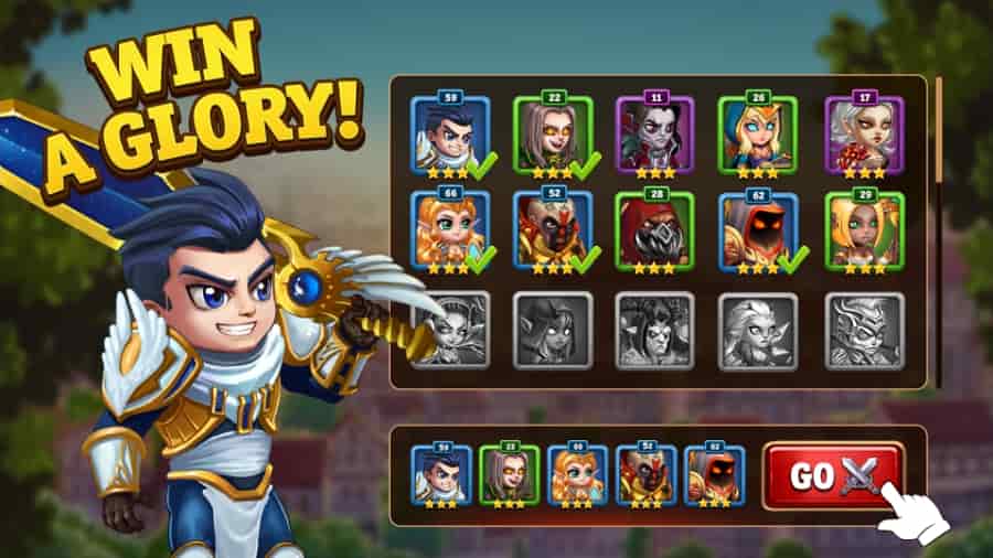 Hero Wars MOD APK Free Shopping
