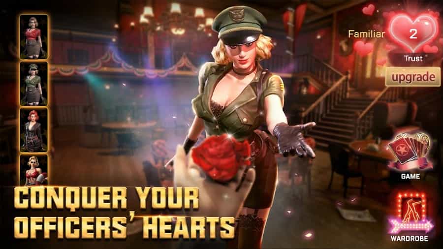 Kiss of War MOD APK Unlimited Money