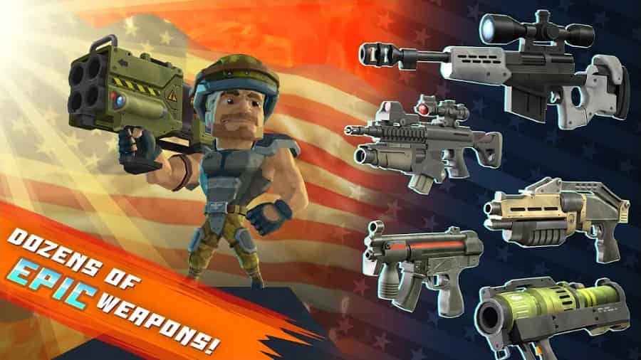 Major Mayhem 2 MOD APK All Weapons Unlocked