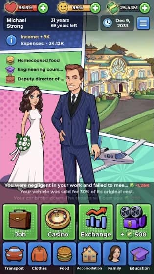 My Success Story MOD APK Unlimited Money
