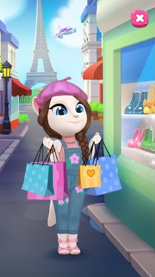 My Talking Angela 2 MOD APK Unlimited Money And Diamonds
