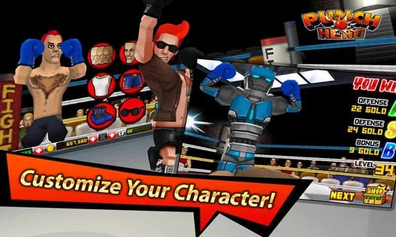 Punch Hero MOD APK Free Shopping
