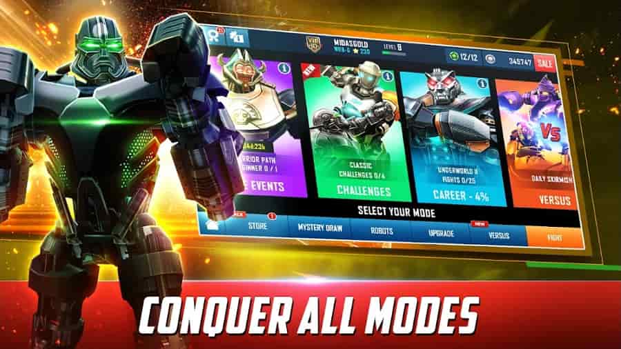 Real Steel World Robot Boxing MOD APK Hack