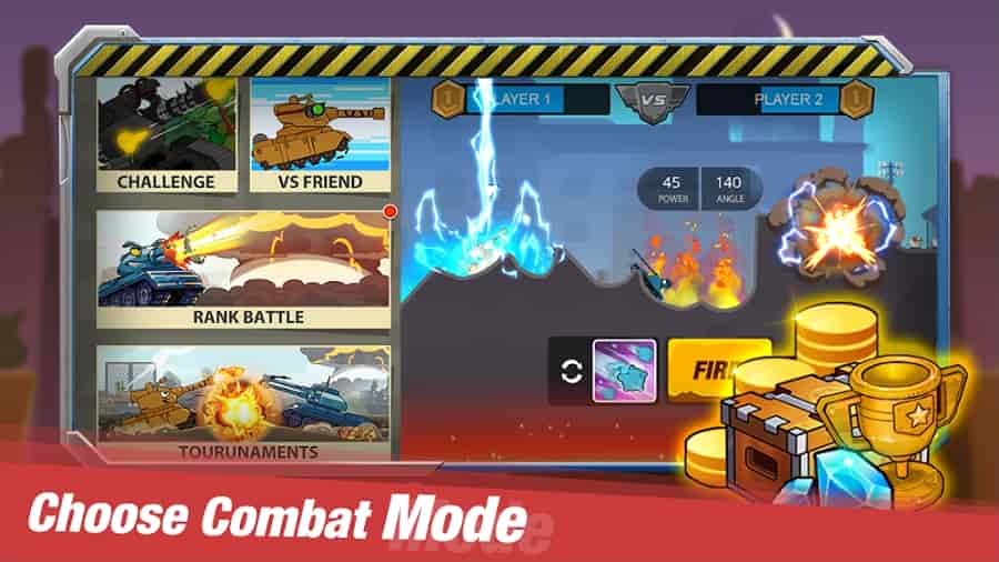 Tank Heroes MOD APK Download 
