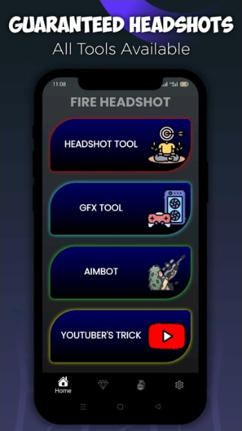 10X Fire GFX Sensitivity Tool APK
