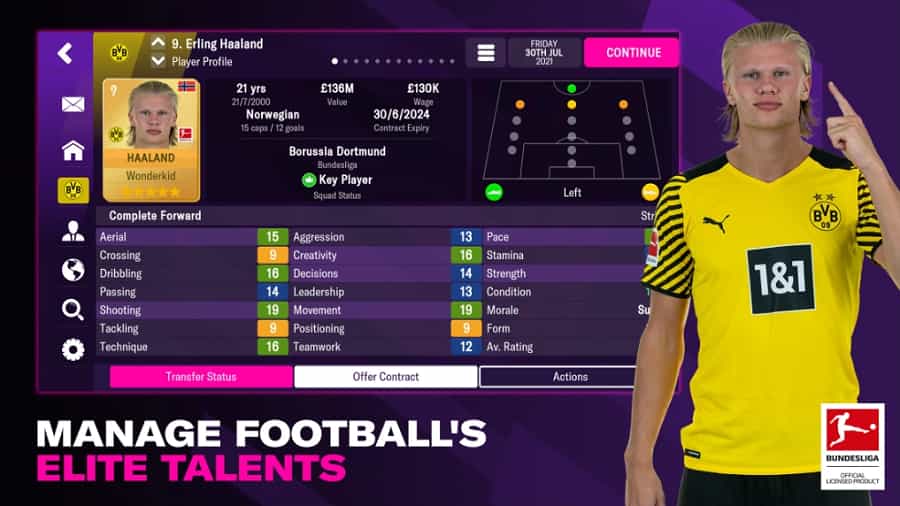 Football Manager 2022 Mobile MOD Unlocked
