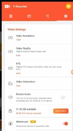 V Recorder MOD APK Free Download