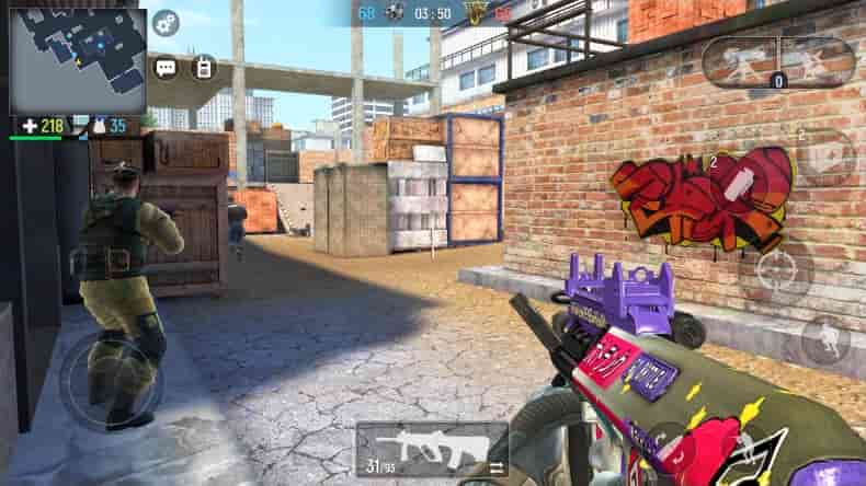 Modern Ops MOD APK Aimbot
