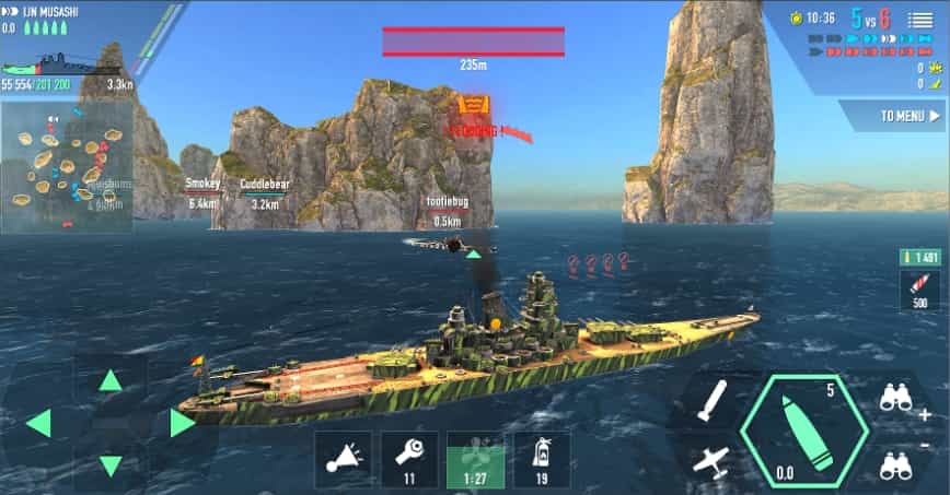 Battle of Warships MOD APK Max Level